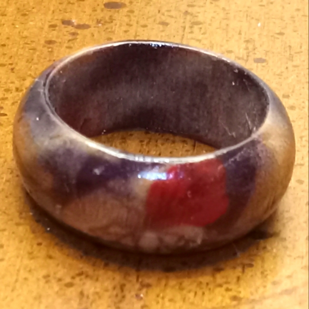 Rose Wood Ring
